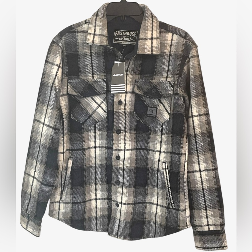 Fasthouse Folsom Heavyweight Flannel Shirt - Size M - New with Tags